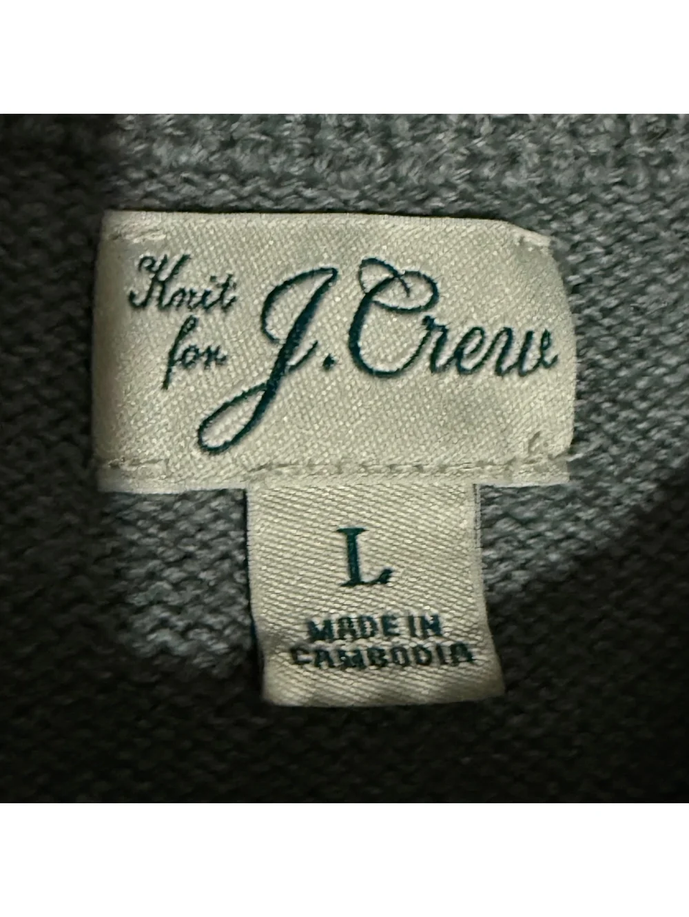 premium knit J.Crew sweater